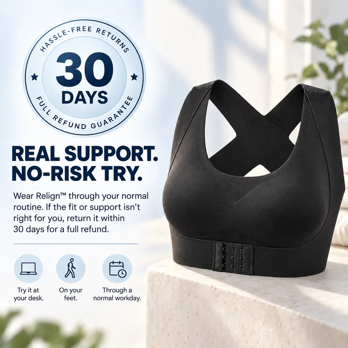 Relign™ Posture Support Bra