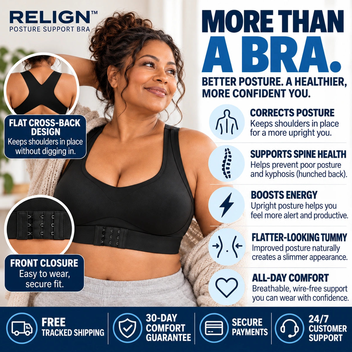 Relign™ Posture Support Bra