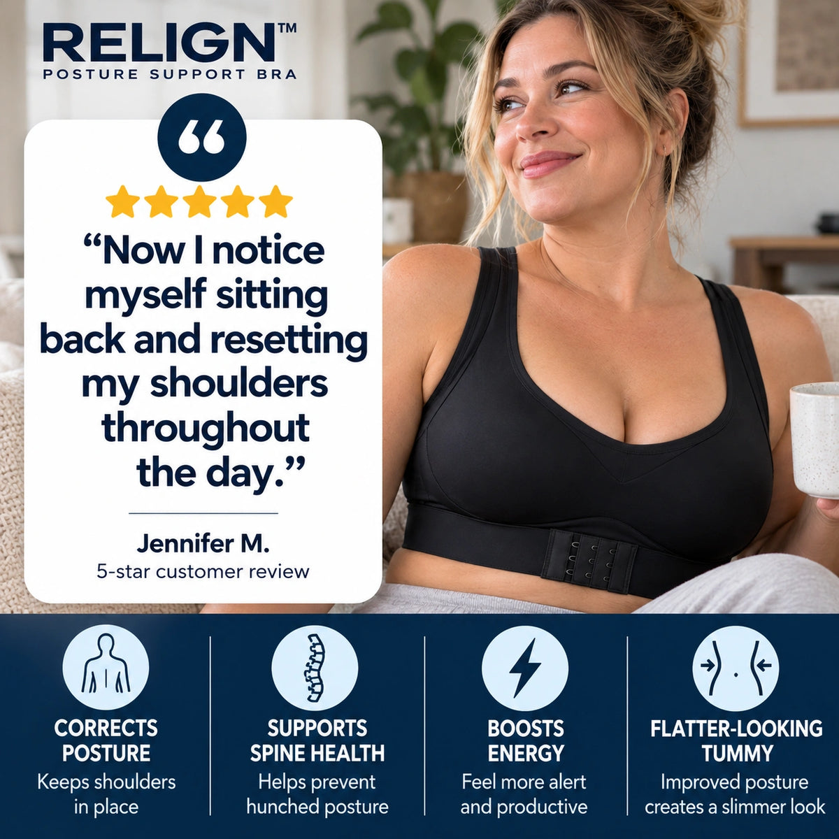 Relign™ Posture Support Bra